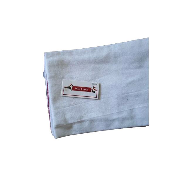 Kitchen Dish Towels Set of 2 Unbranded Christmas Navidad NWT - Picture 2 of 3